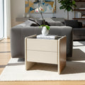 Stone top bed side table